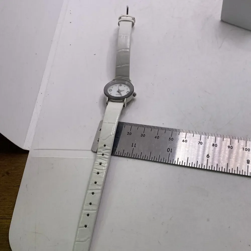 Womens Vintage Leather Quartz Fashion Watch New Battery